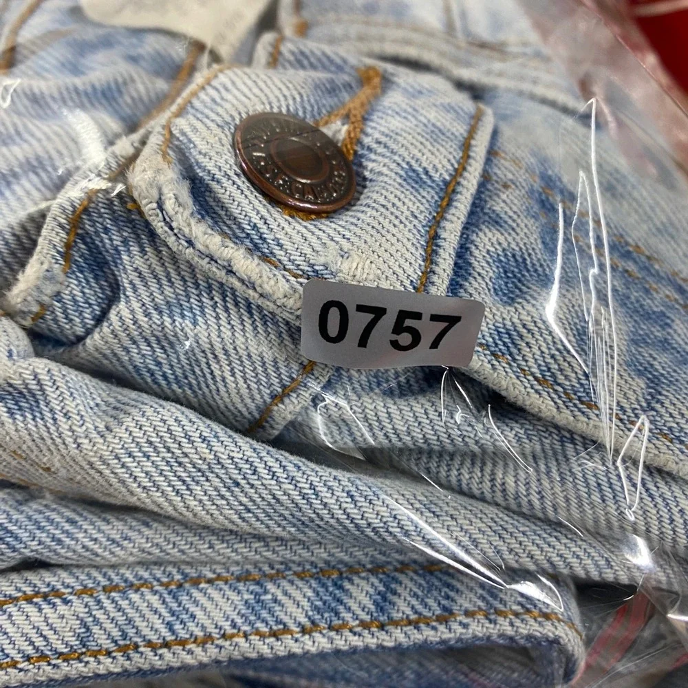 Vintage Levis 505 Orange Tab Jeans Mens 34x30 Light Wash Straight Leg 1996 90s